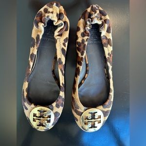 Tory Burch Reva Leopard Flats 8